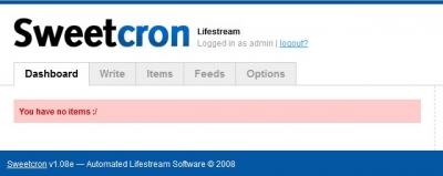 Sweetcron Installation 2